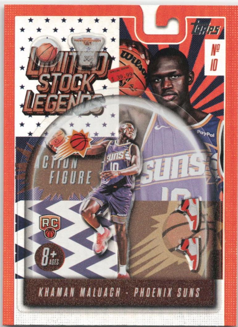2025 Topps Limited Stock Legends Khaman Maluach #LST-10 card