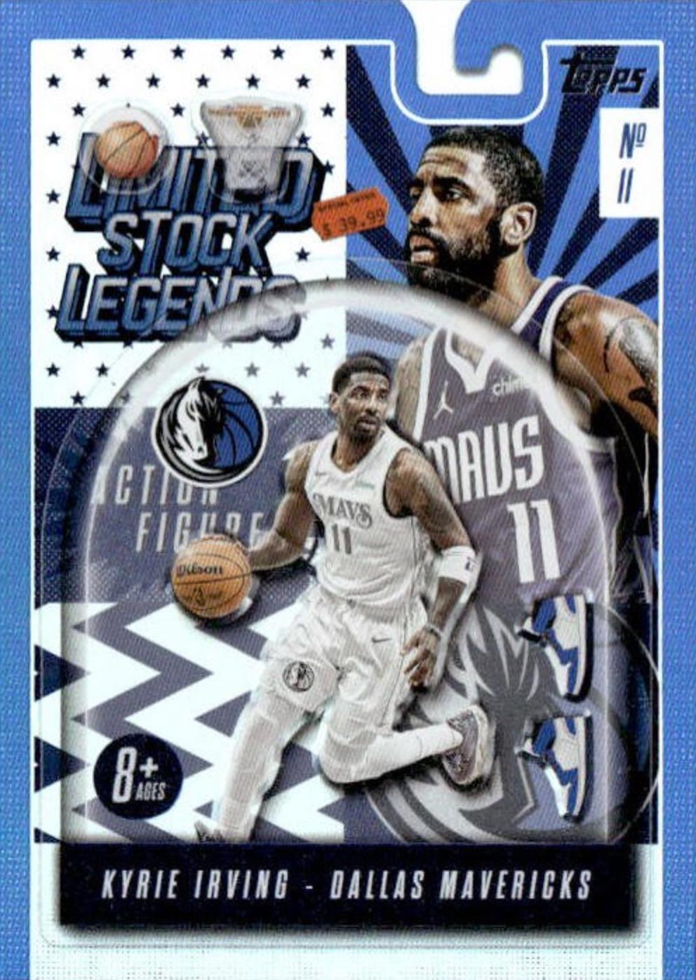 2025 Topps Limited Stock Legends Kyrie Irving #LST-34 card