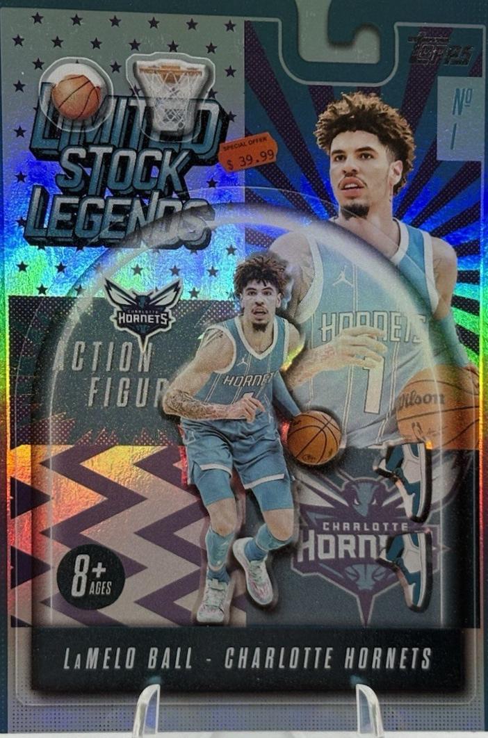 2025 Topps Limited Stock Legends LaMelo Ball #LST-46 card