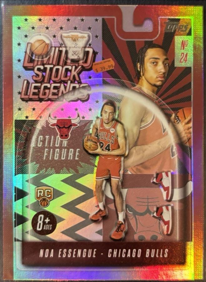 2025 Topps Limited Stock Legends Noa Essengue #LST-12 card