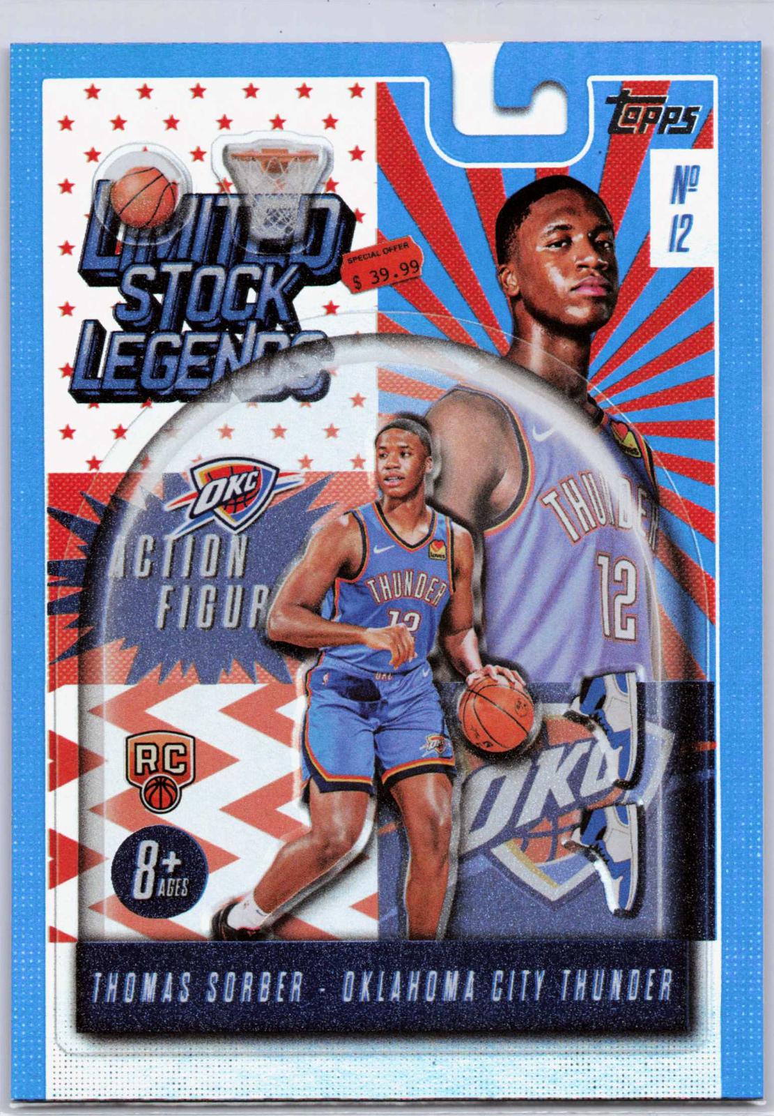 2025 Topps Limited Stock Legends Thomas Sorber #LST-15 card