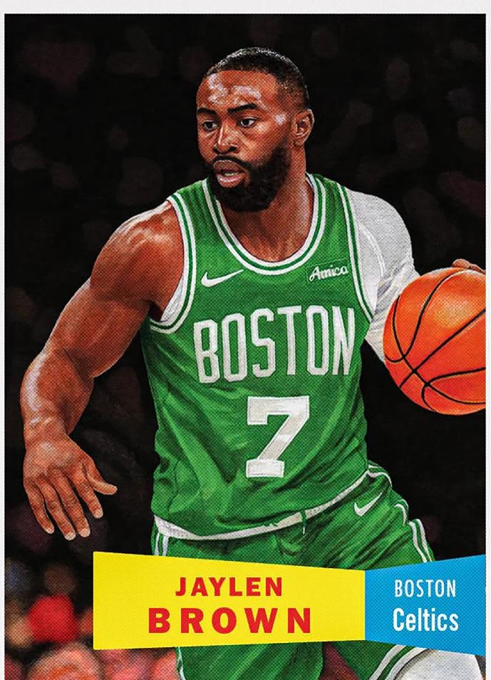 2025 Topps Living Jaylen Brown #10 card