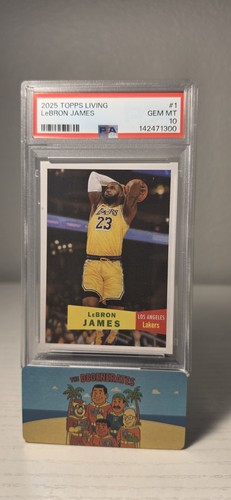 2025 Topps Living LeBron James #1 card