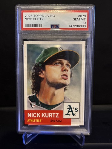 2025 Topps Living Nick Kurtz #879 card