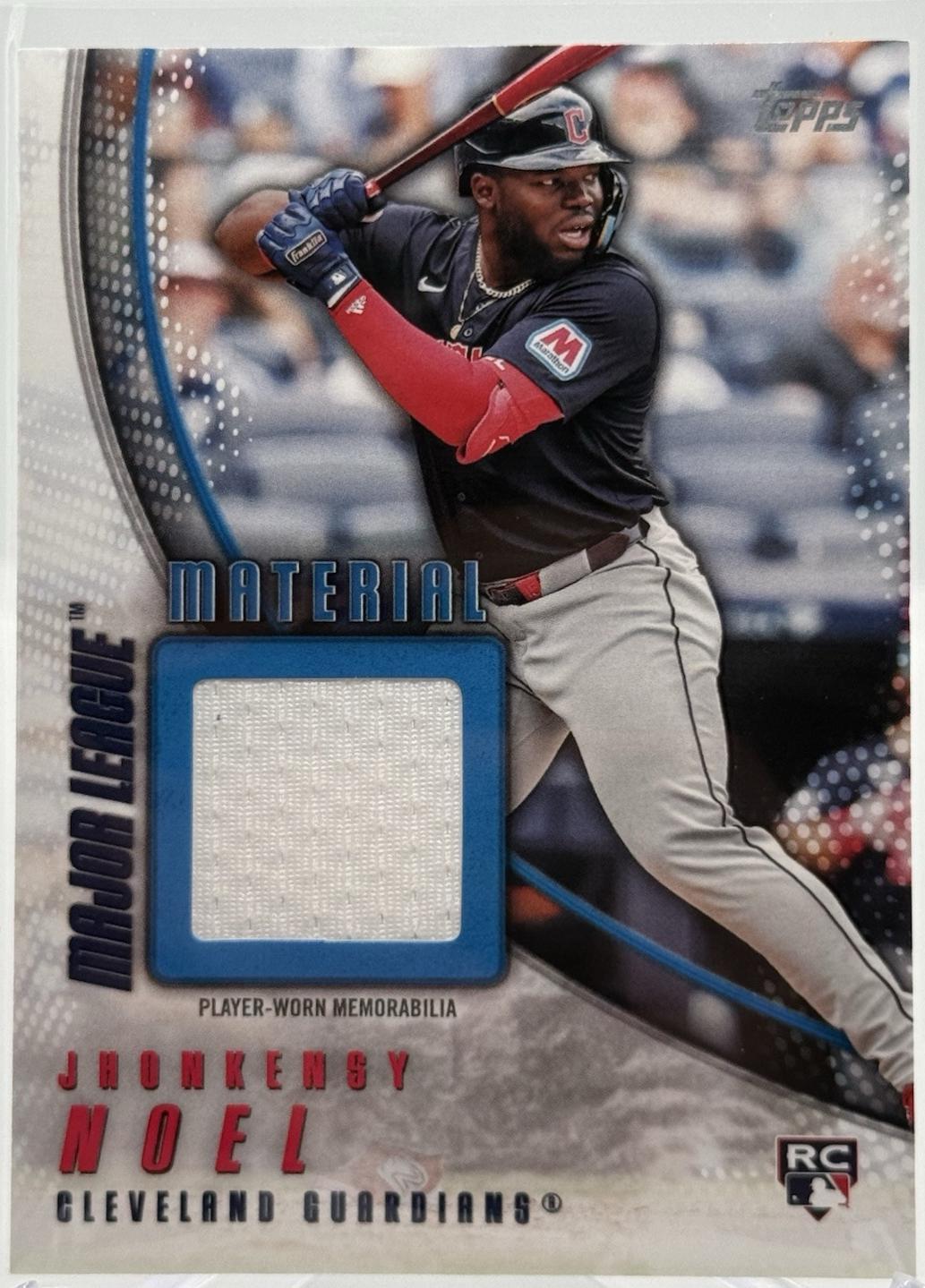 2025 Topps Major League Material Jhonkensy Noel #MLM-JN card