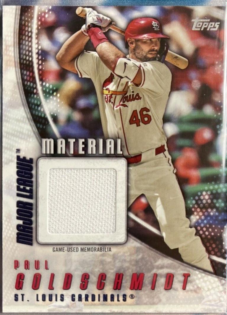 2025 Topps Major League Material Paul Goldschmidt #MLM-PG card