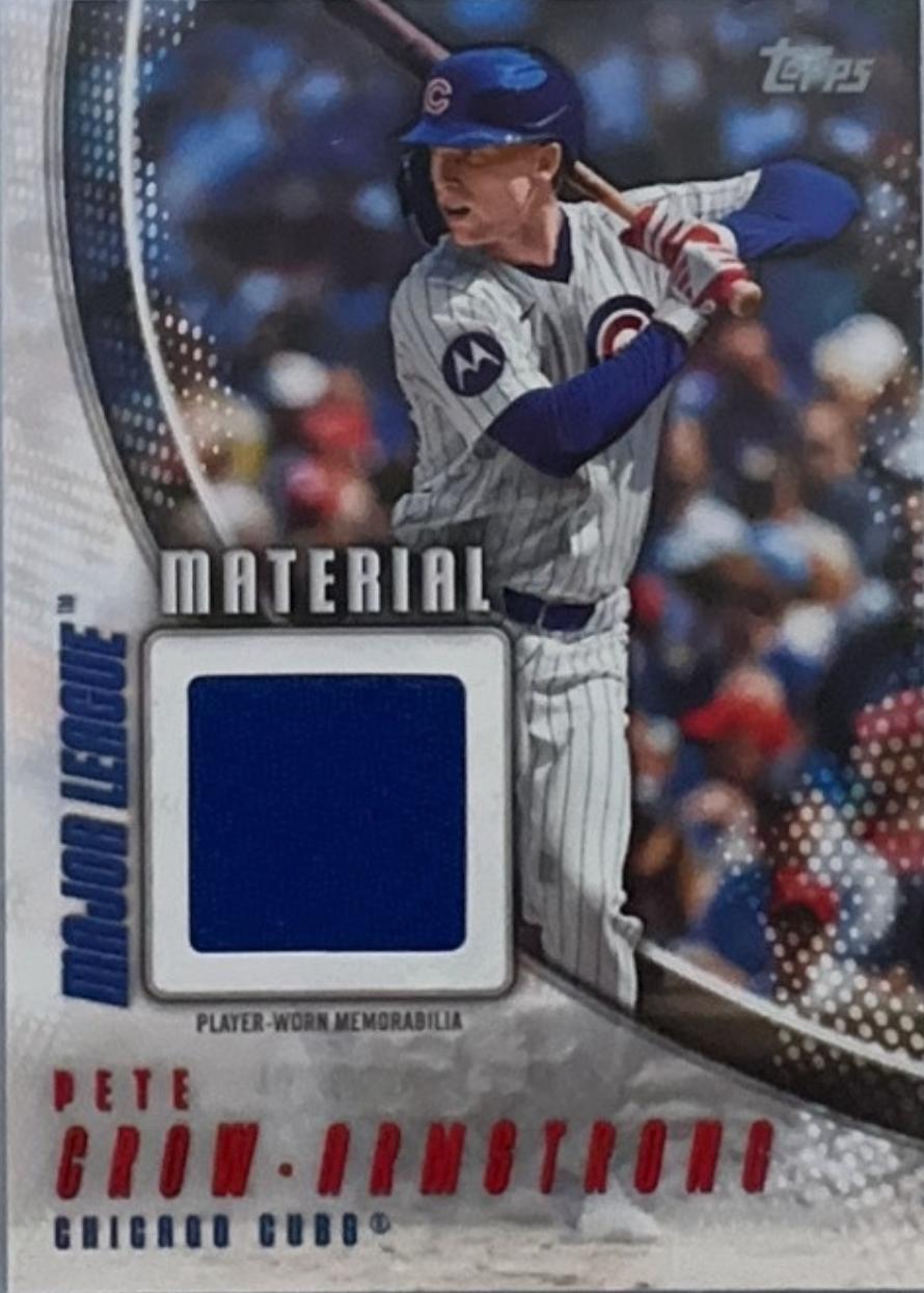 2025 Topps Major League Material Pete Crow-Armstrong #MLM-PC card