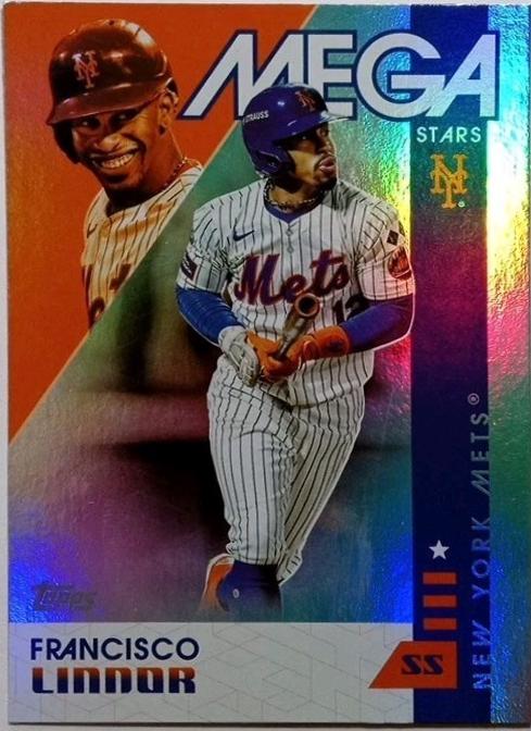 2025 Topps Mega Stars Series 2 Francisco Lindor #MS2-9 card