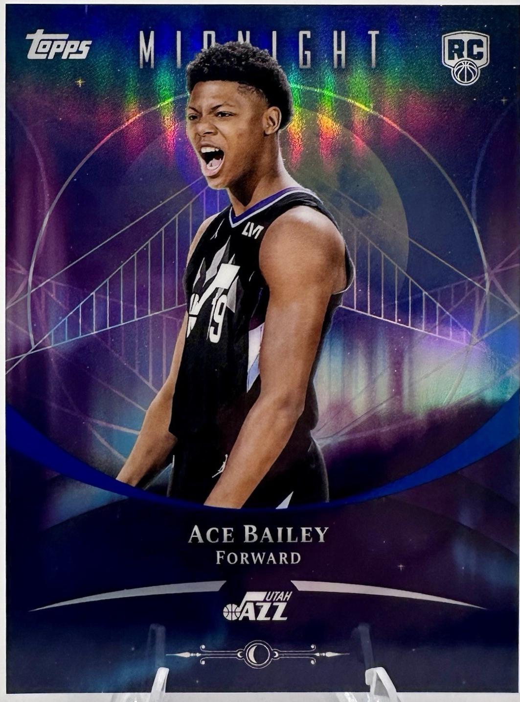 2025 Topps Midnight Ace Bailey [Zodiac] #65 card