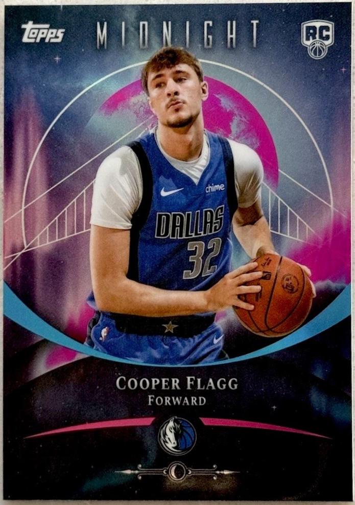 2025 Topps Midnight Cooper Flagg [Zodiac] #61 card