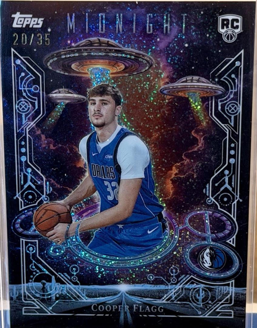 2025 Topps Midnight Daydreamers Cooper Flagg [Winter Solstice] #DD-16 card