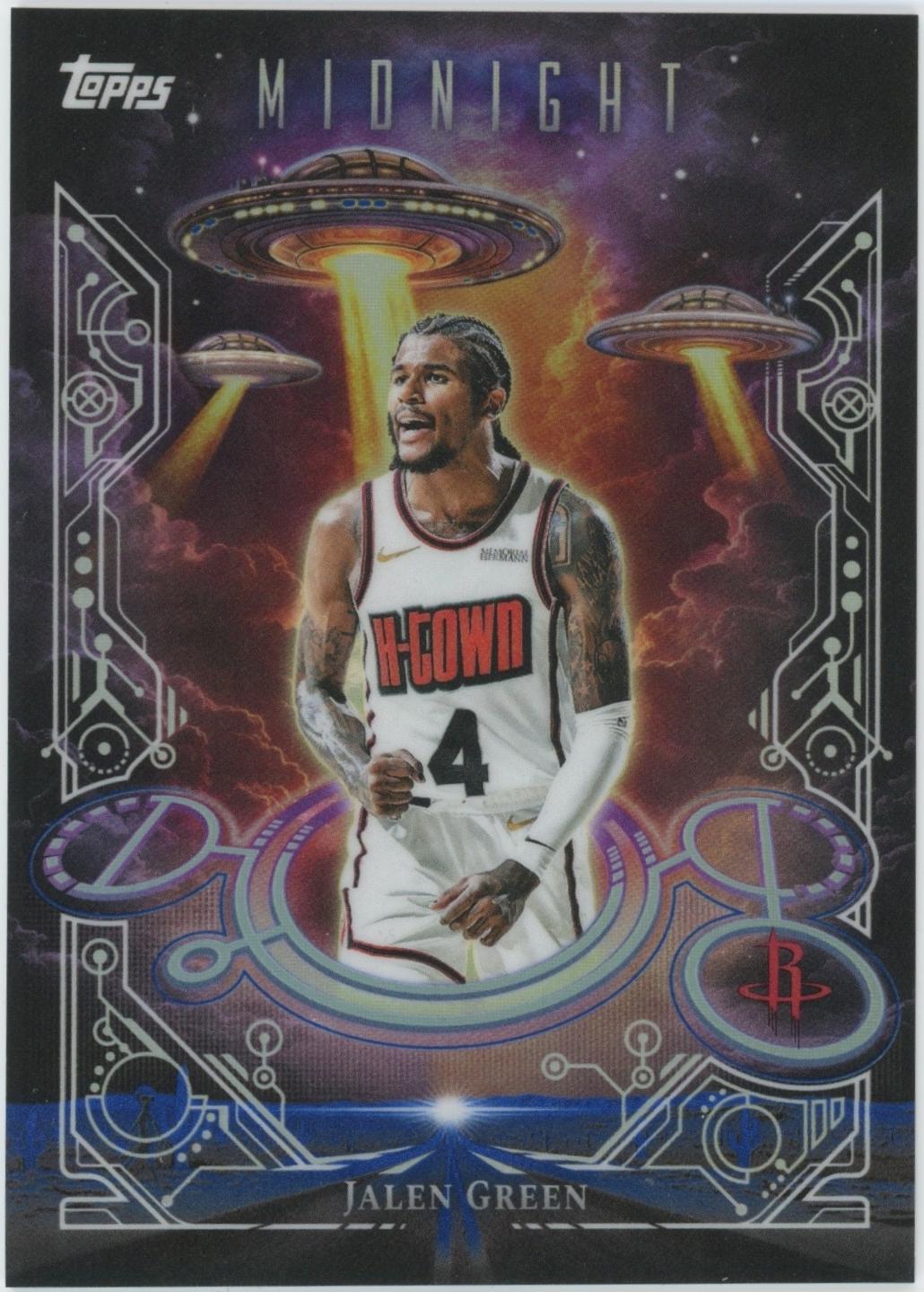 2025 Topps Midnight Daydreamers Jalen Green #DD-9 card