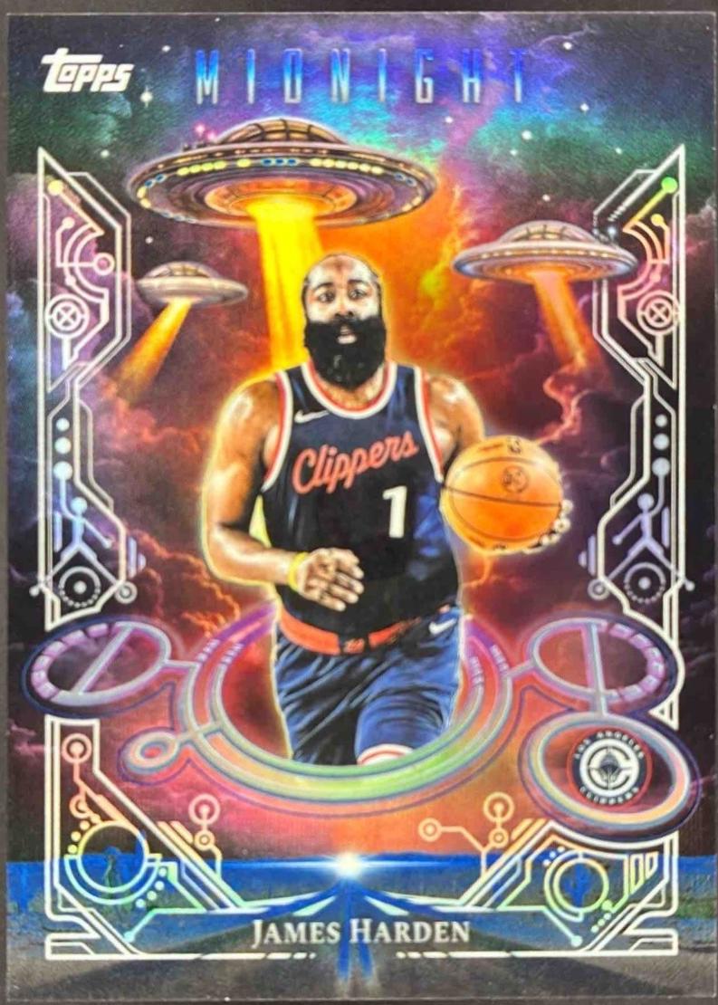 2025 Topps Midnight Daydreamers James Harden #DD-8 card