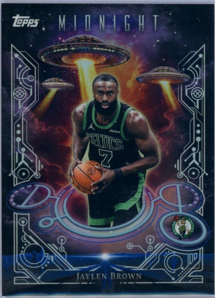 2025 Topps Midnight Daydreamers Jaylen Brown #DD-3 card
