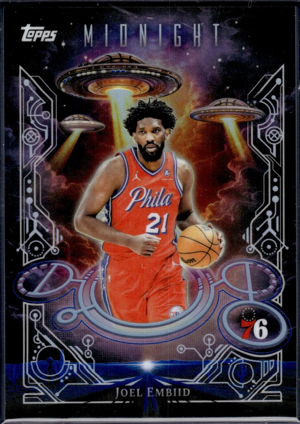 2025 Topps Midnight Daydreamers Joel Embiid #DD-13 card