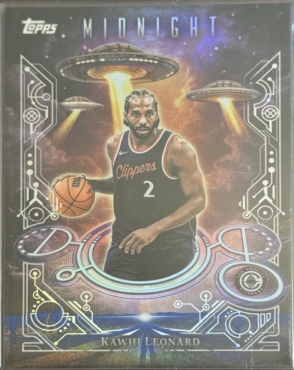2025 Topps Midnight Daydreamers Kawhi Leonard #DD-7 card