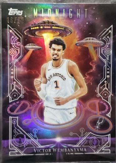 2025 Topps Midnight Daydreamers Victor Wembanyama [Dusk] #DD-10 card