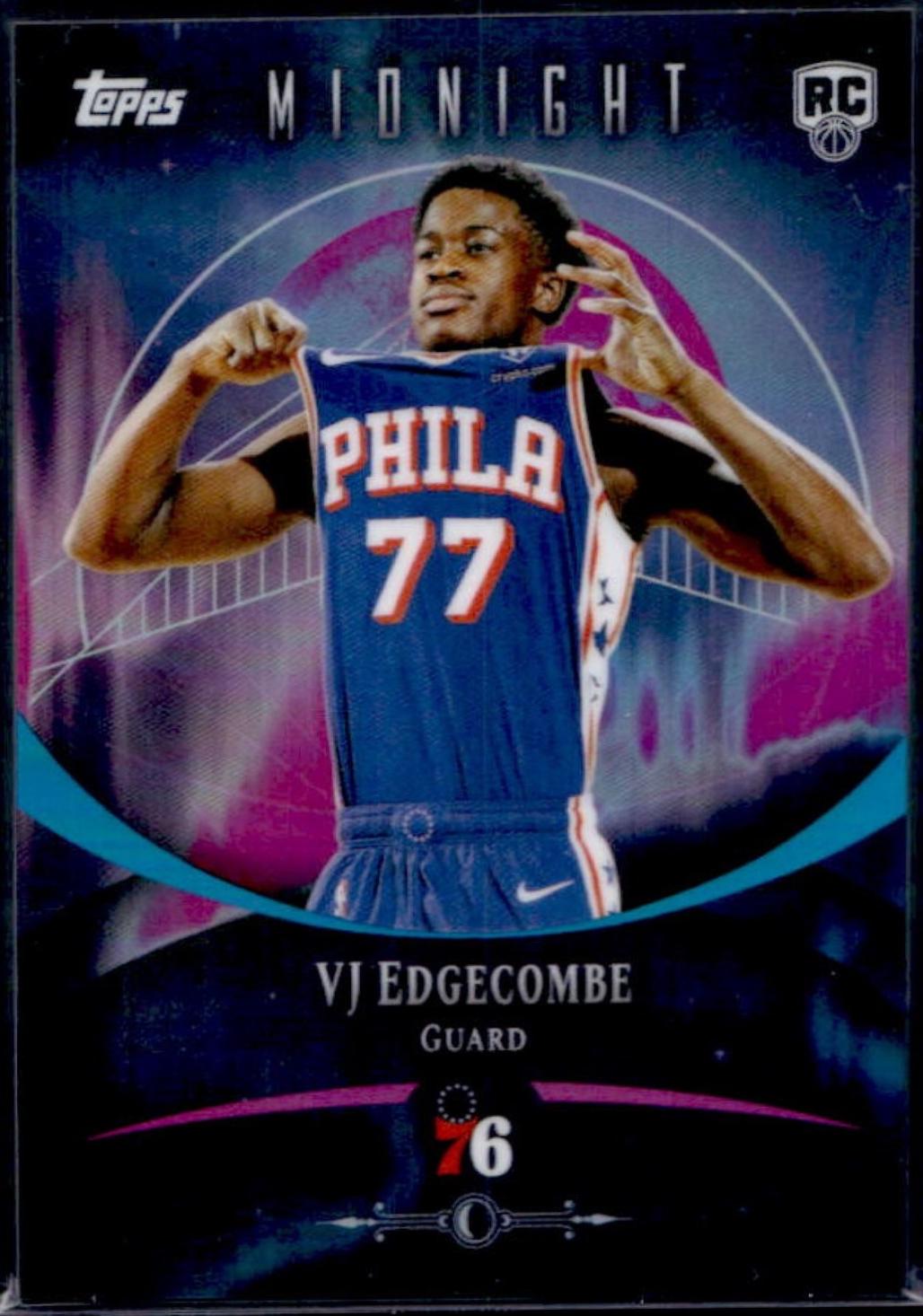 2025 Topps Midnight VJ Edgecombe [Zodiac] #63 card