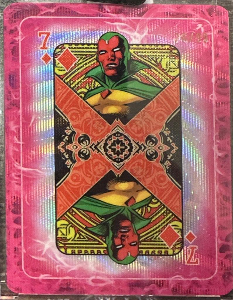 2025 Topps Mint Gambit's Deck Vision 7 Diamonds #D-7 card