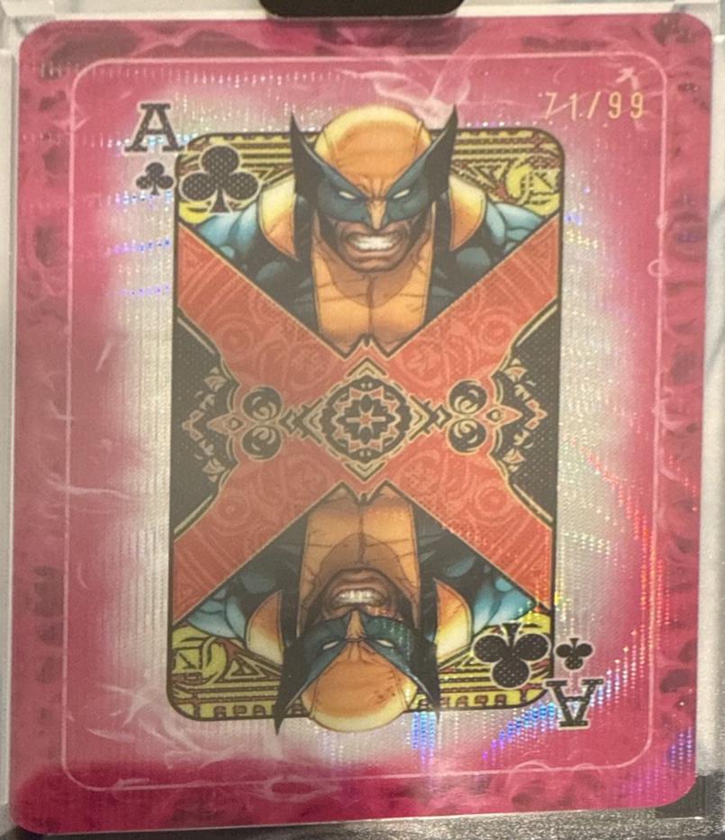 2025 Topps Mint Gambit's Deck Wolverine Ace Clubs #C-A card