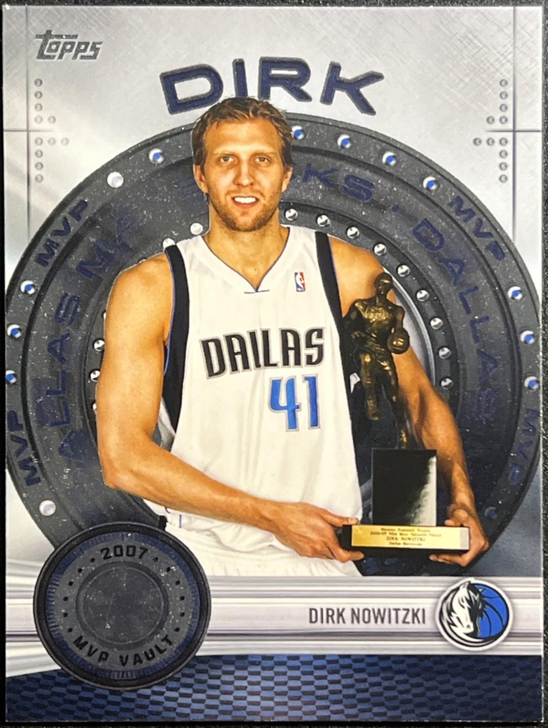 2025 Topps MVP Vault Dirk Nowitzki #MVP-9 card