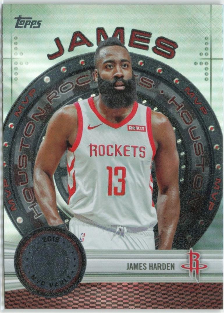 2025 Topps MVP Vault James Harden #MVP-4 card