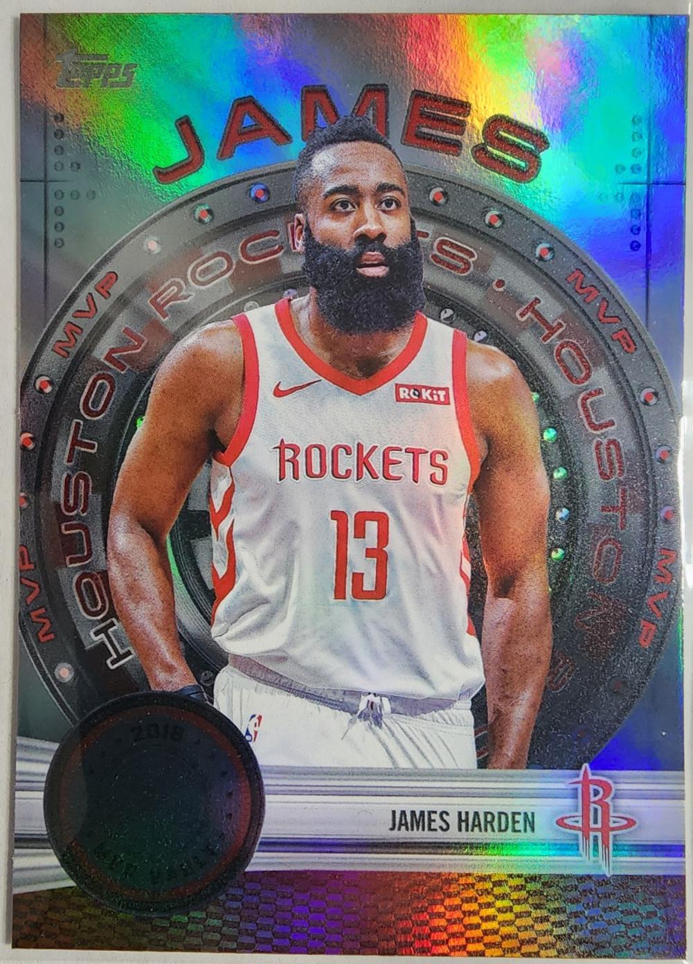 2025 Topps MVP Vault James Harden [Rainbow] #MVP-4 card