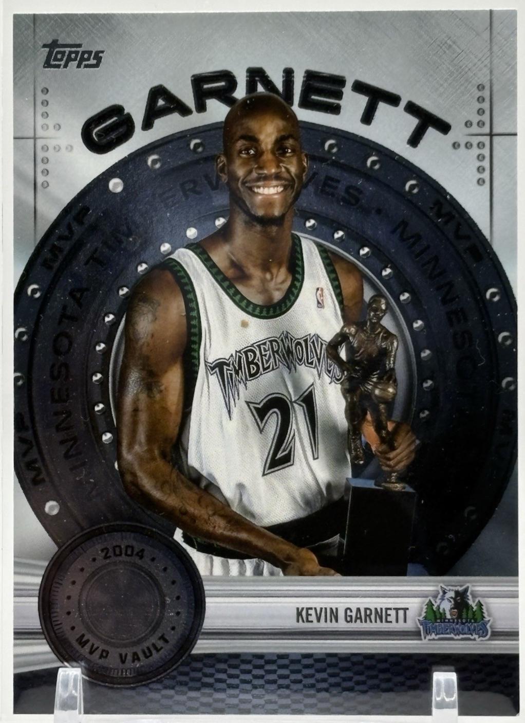 2025 Topps MVP Vault Kevin Garnett #MVP-10 card