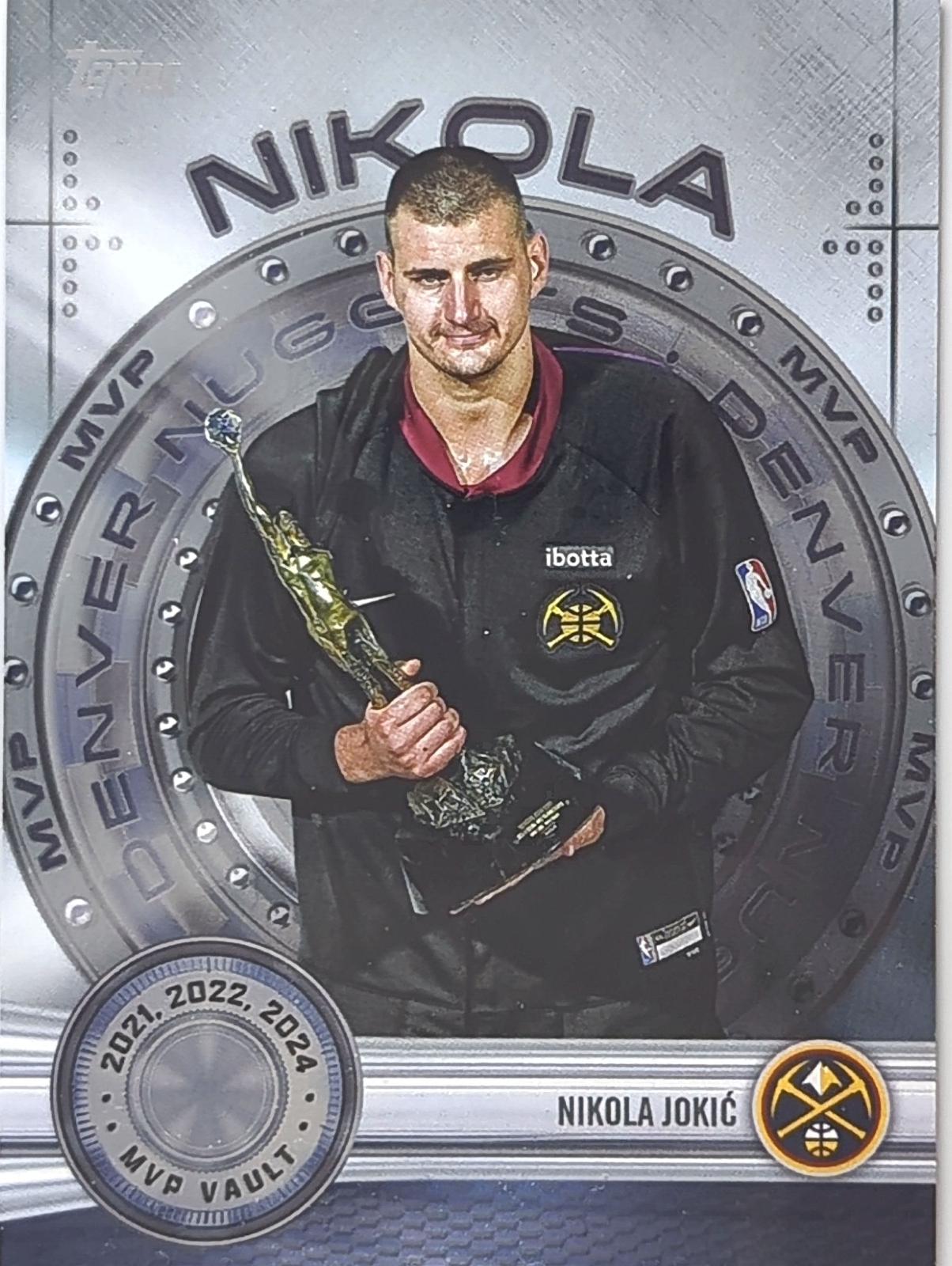 2025 Topps MVP Vault Nikola Jokic #MVP-1 card
