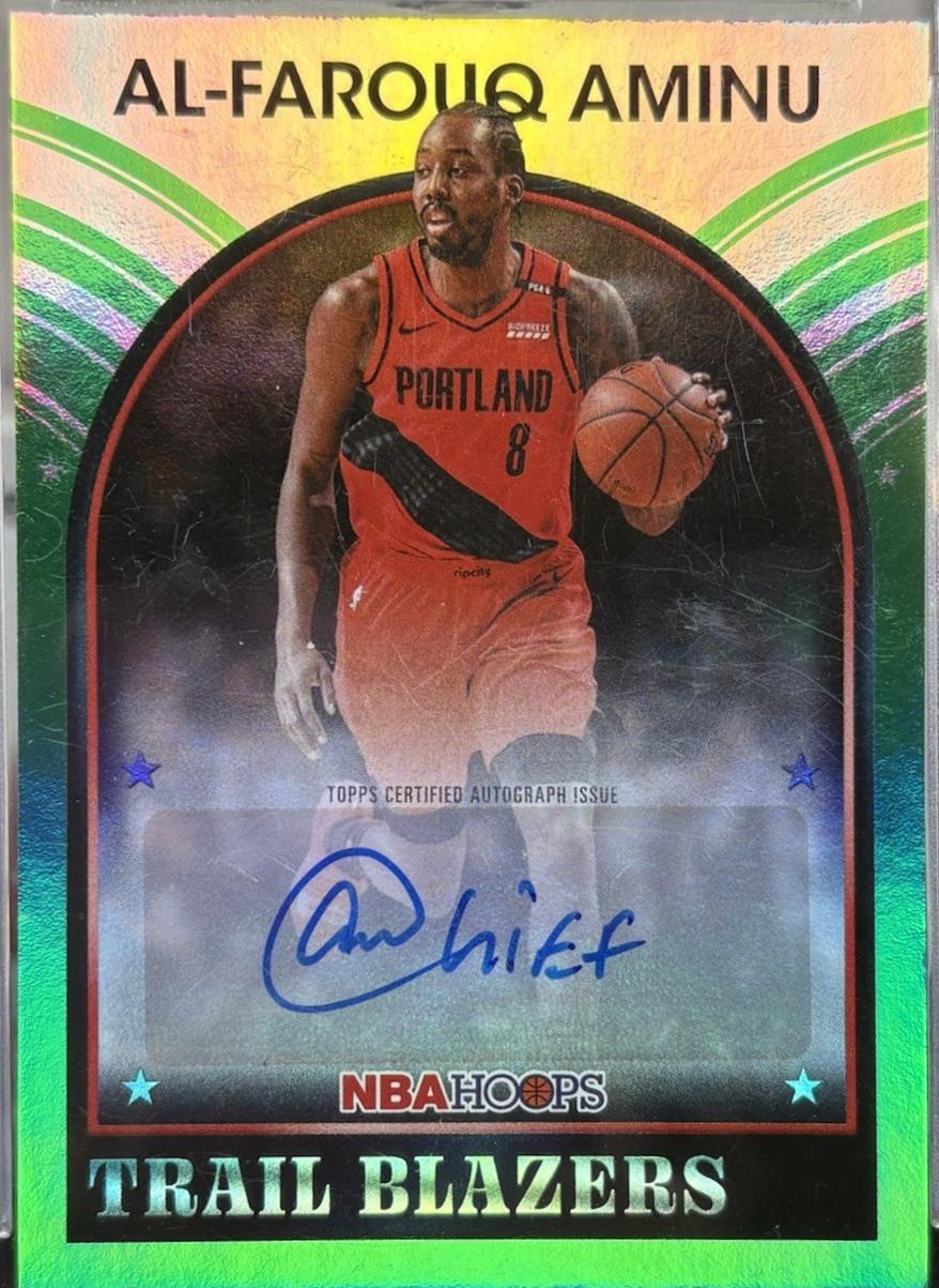2025 Topps NBA Hoops 1989 Signature Al-Farouq Aminu #89S-AF card