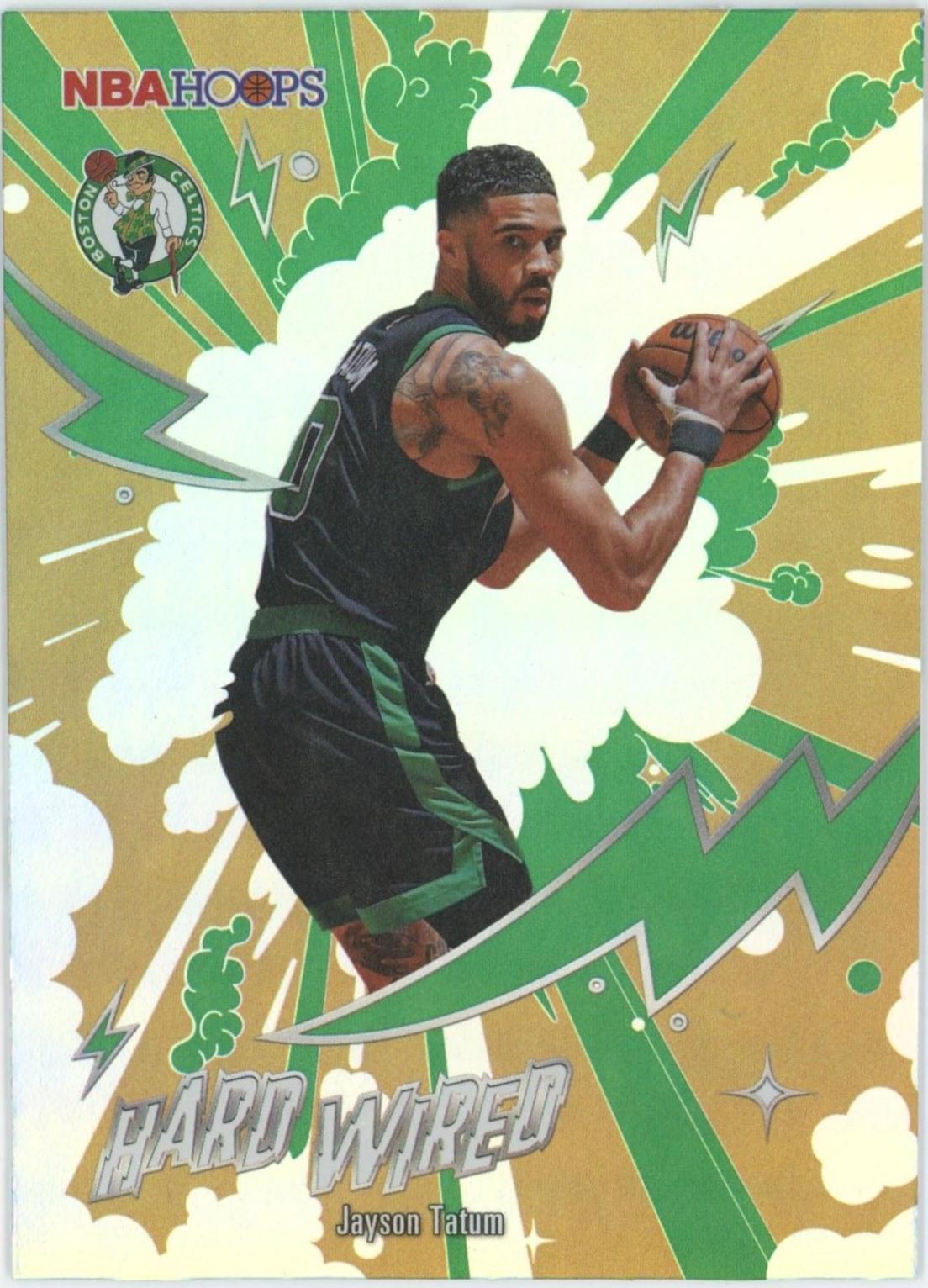 2025 Topps NBA Hoops Hardwired Jayson Tatum #HW-14 card