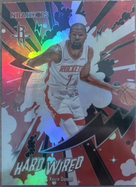 2025 Topps NBA Hoops Hardwired Kevin Durant #HW-7 card
