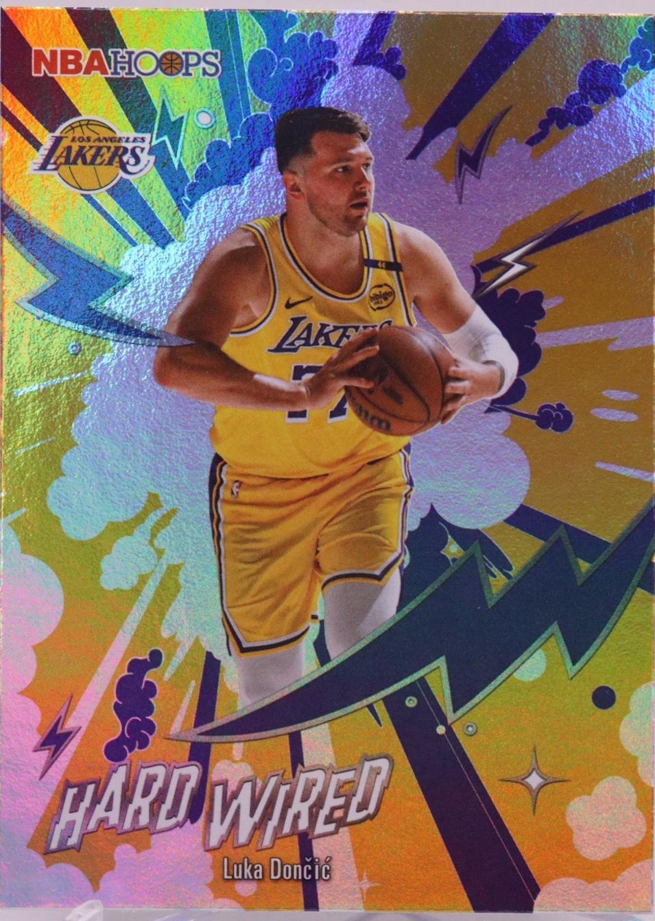 2025 Topps NBA Hoops Hardwired Luka Doncic #HW-3 card