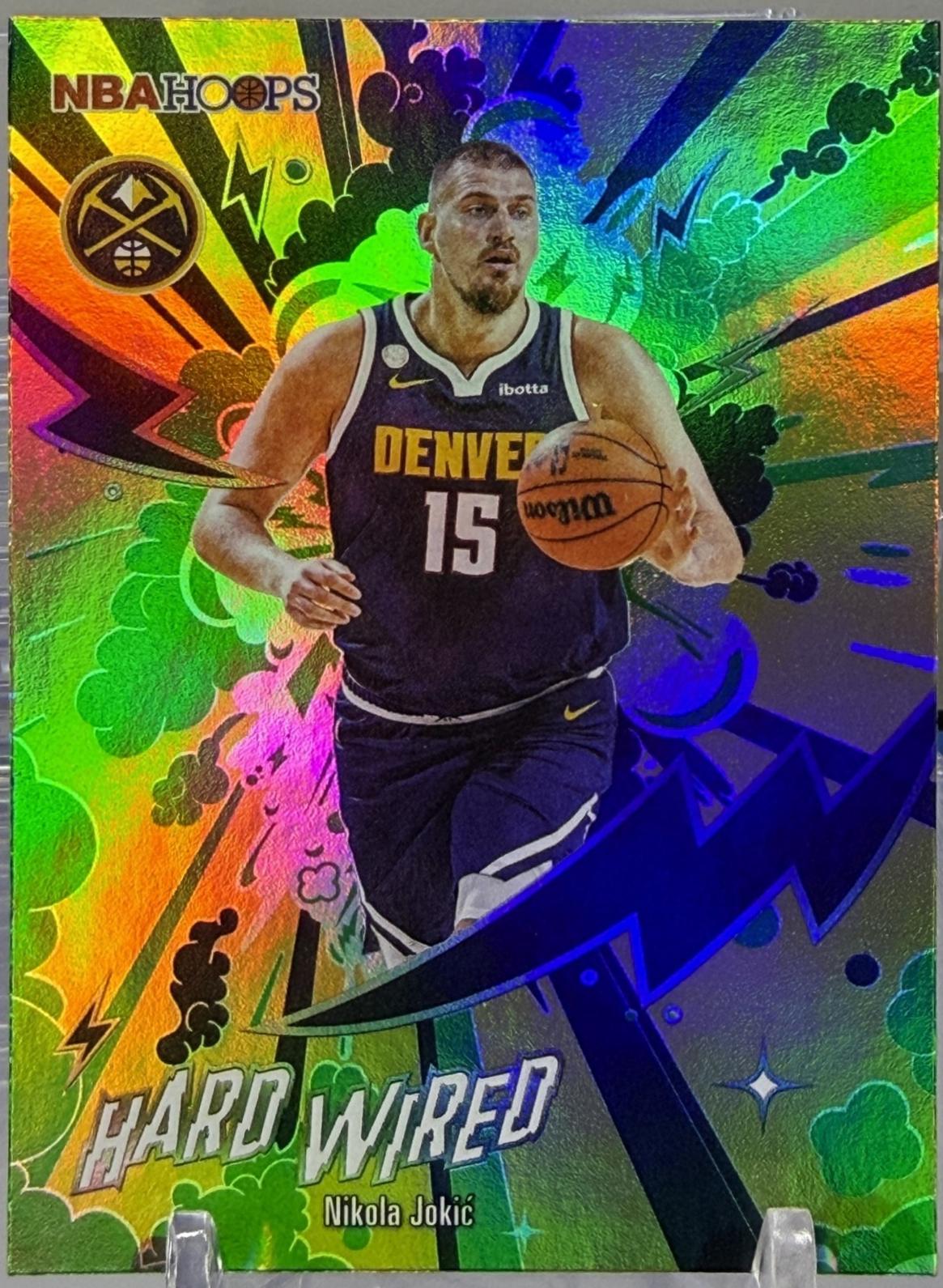 2025 Topps NBA Hoops Hardwired Nikola Jokic [Green] #HW-2 card