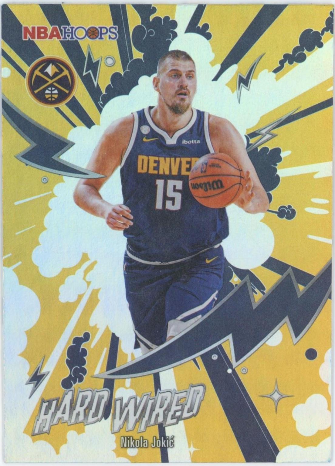 2025 Topps NBA Hoops Hardwired Nikola Jokic #HW-2 card