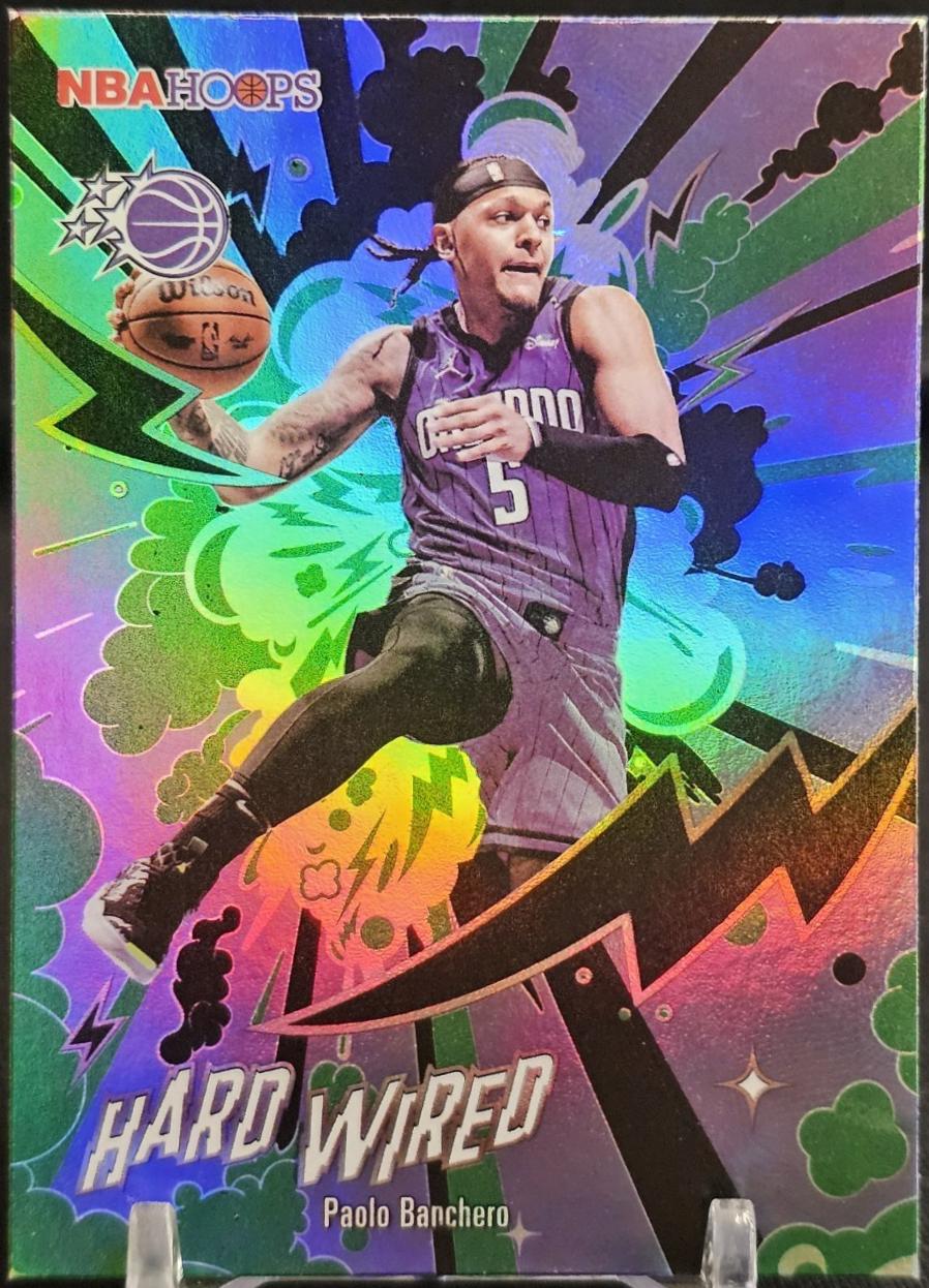 2025 Topps NBA Hoops Hardwired Paolo Banchero [Green] #HW-16 card