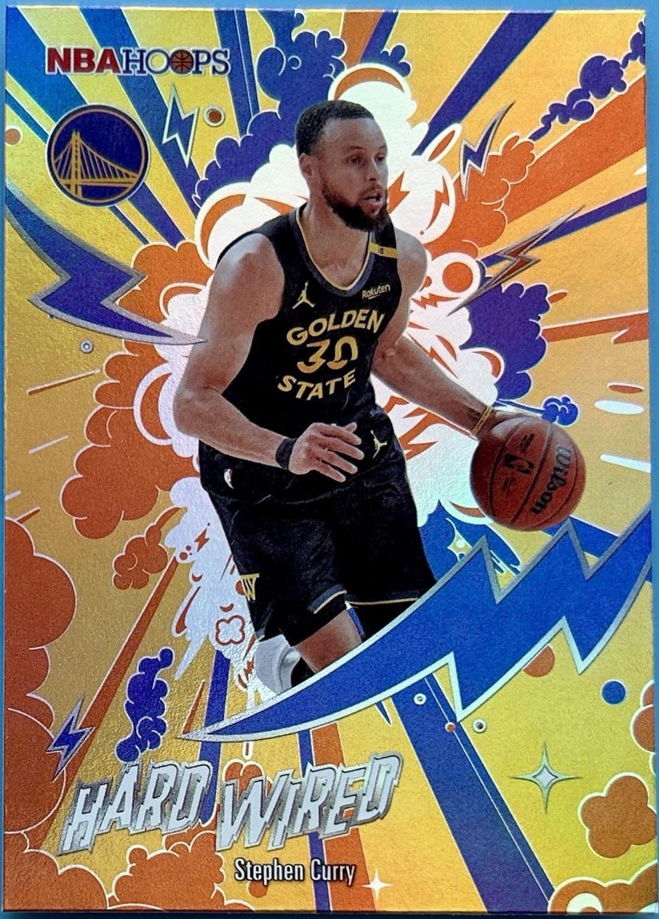 2025 Topps NBA Hoops Hardwired Stephen Curry [Orange] #HW-9 card
