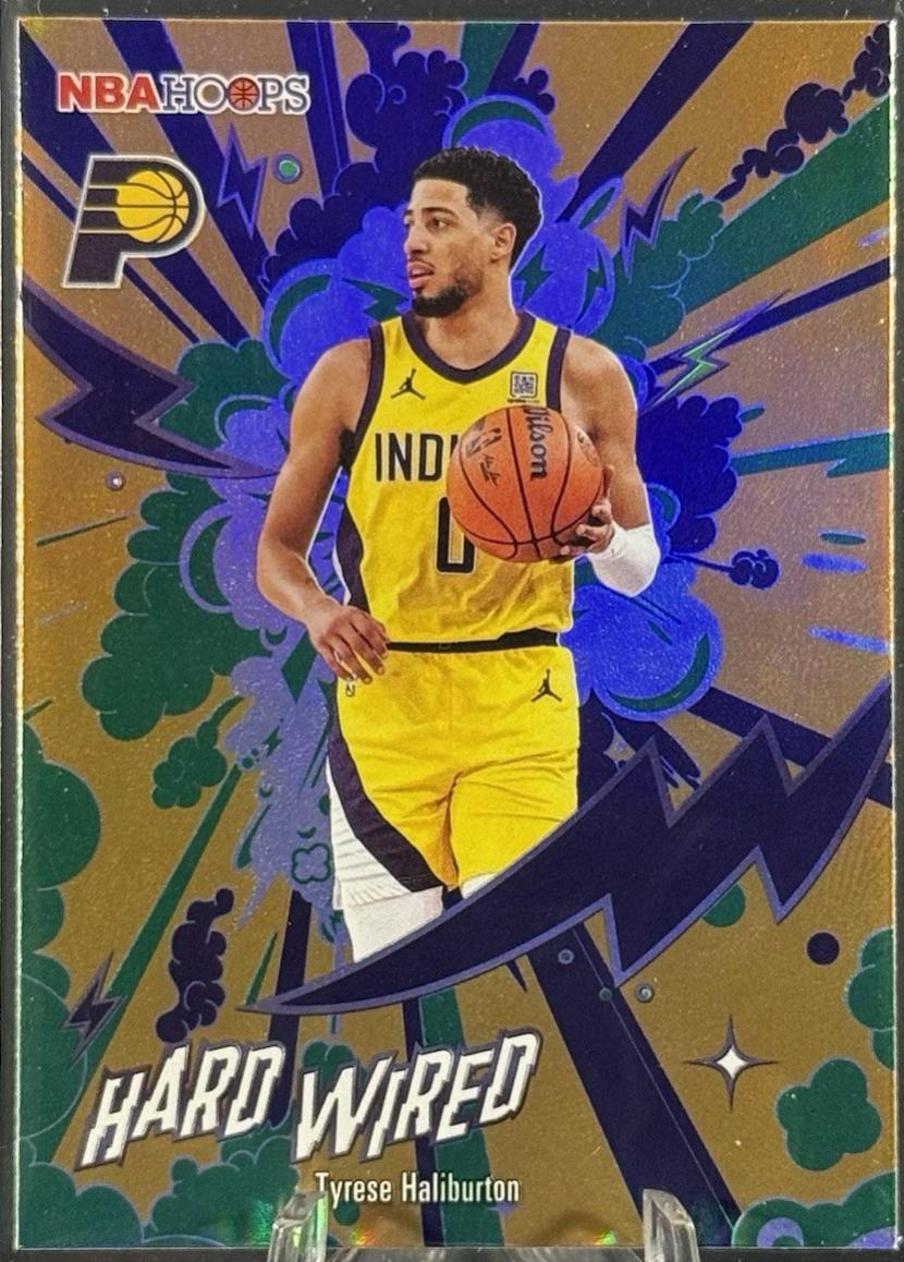 2025 Topps NBA Hoops Hardwired Tyrese Haliburton #HW-13 card