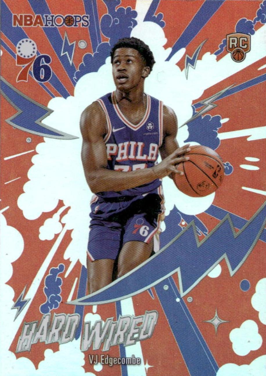 2025 Topps NBA Hoops Hardwired VJ Edgecombe #HW-23 card