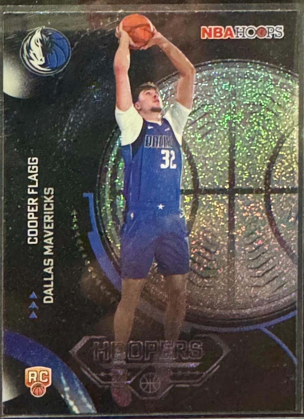2025 Topps NBA Hoops Hoopers Cooper Flagg [Pixel Burst] #H-16 card