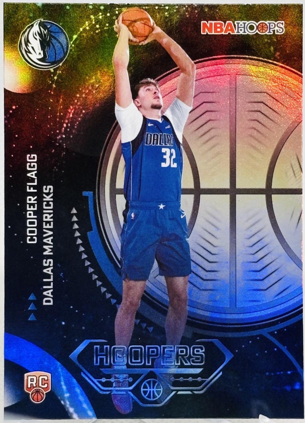 2025 Topps NBA Hoops Hoopers Cooper Flagg [Rainbow] #H-16 card