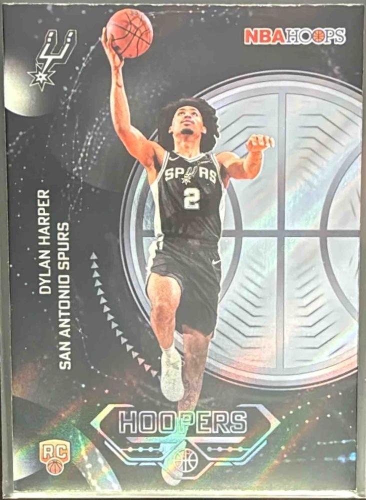 2025 Topps NBA Hoops Hoopers Dylan Harper [Rainbow] #H-17 card