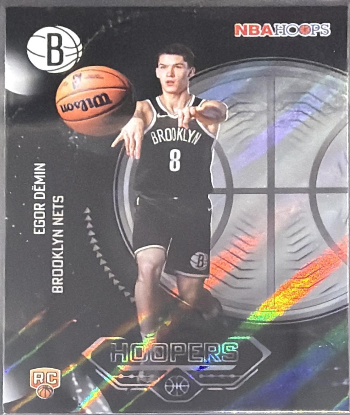 2025 Topps NBA Hoops Hoopers Egor Demin #H-20 card