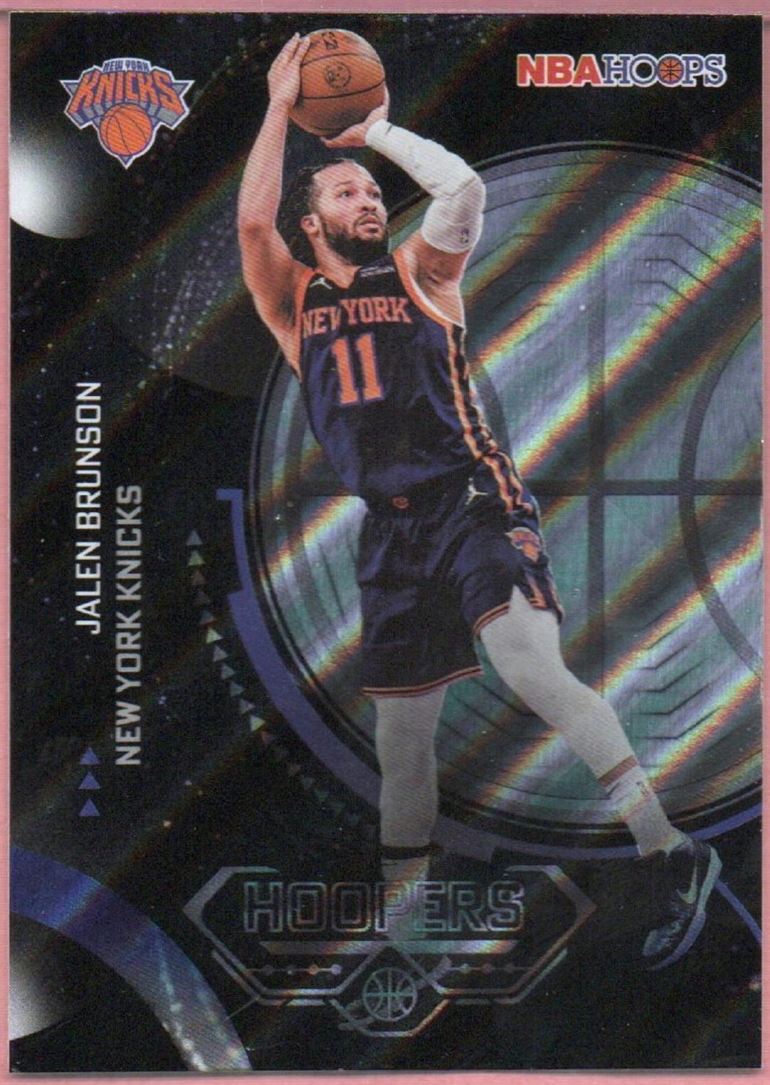 2025 Topps NBA Hoops Hoopers Jalen Brunson [Rainbow] #H-9 card