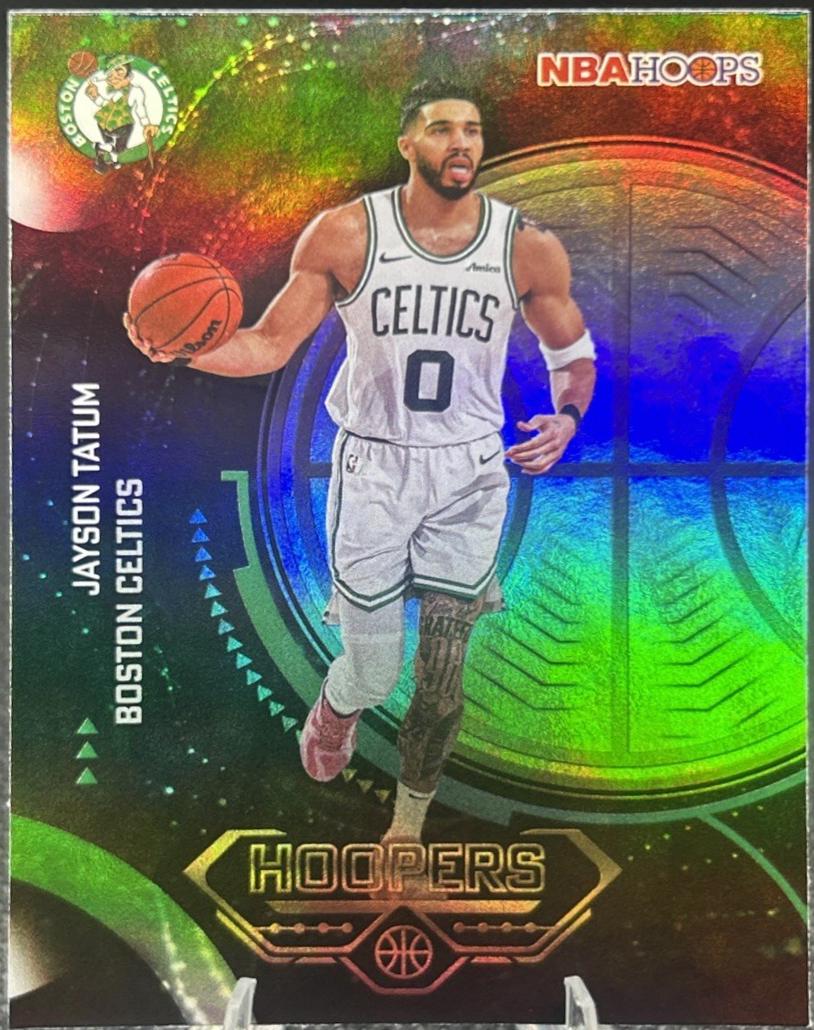2025 Topps NBA Hoops Hoopers Jayson Tatum [Rainbow] #H-10 card