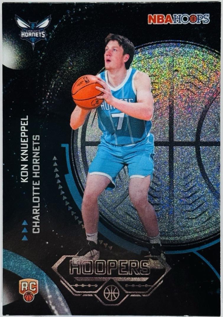2025 Topps NBA Hoops Hoopers Kon Knueppel [Pixel Burst] #H-18 card
