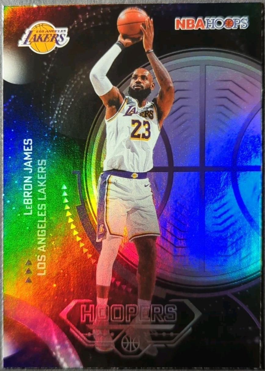 2025 Topps NBA Hoops Hoopers LeBron James #H-12 card