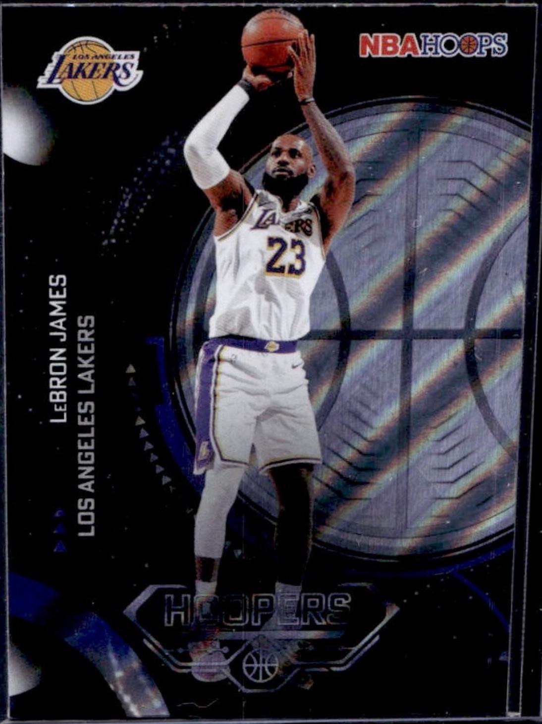 2025 Topps NBA Hoops Hoopers LeBron James [Rainbow] #H-12 card