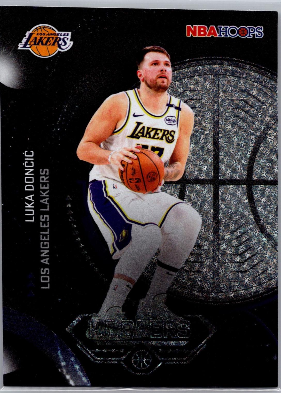 2025 Topps NBA Hoops Hoopers Luka Doncic [Pixel Burst] #H-3 card