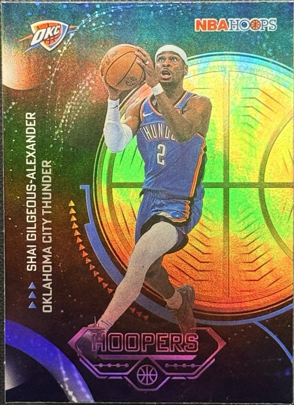 2025 Topps NBA Hoops Hoopers Shai Gilgeous-Alexander #H-2 card